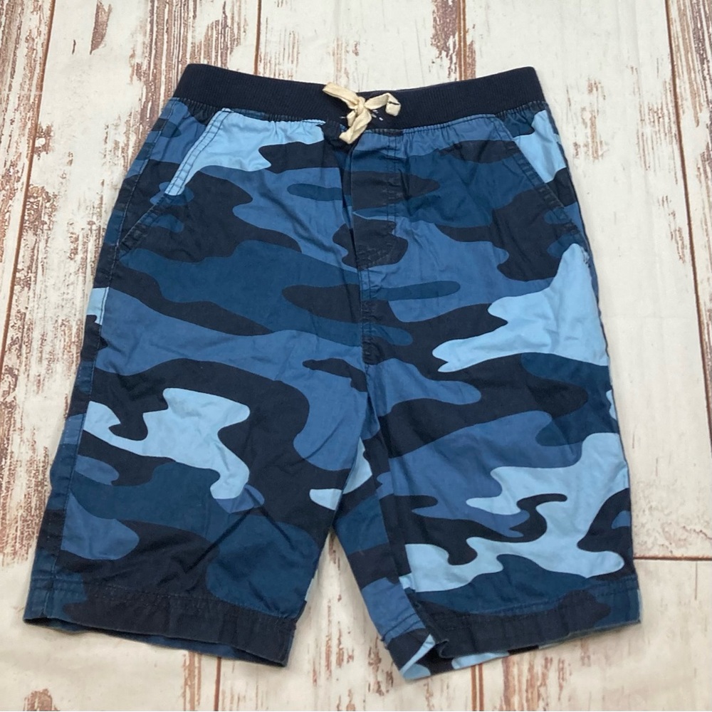 Simply Styled Camo Shorts Blue Sz Medium(10-12)